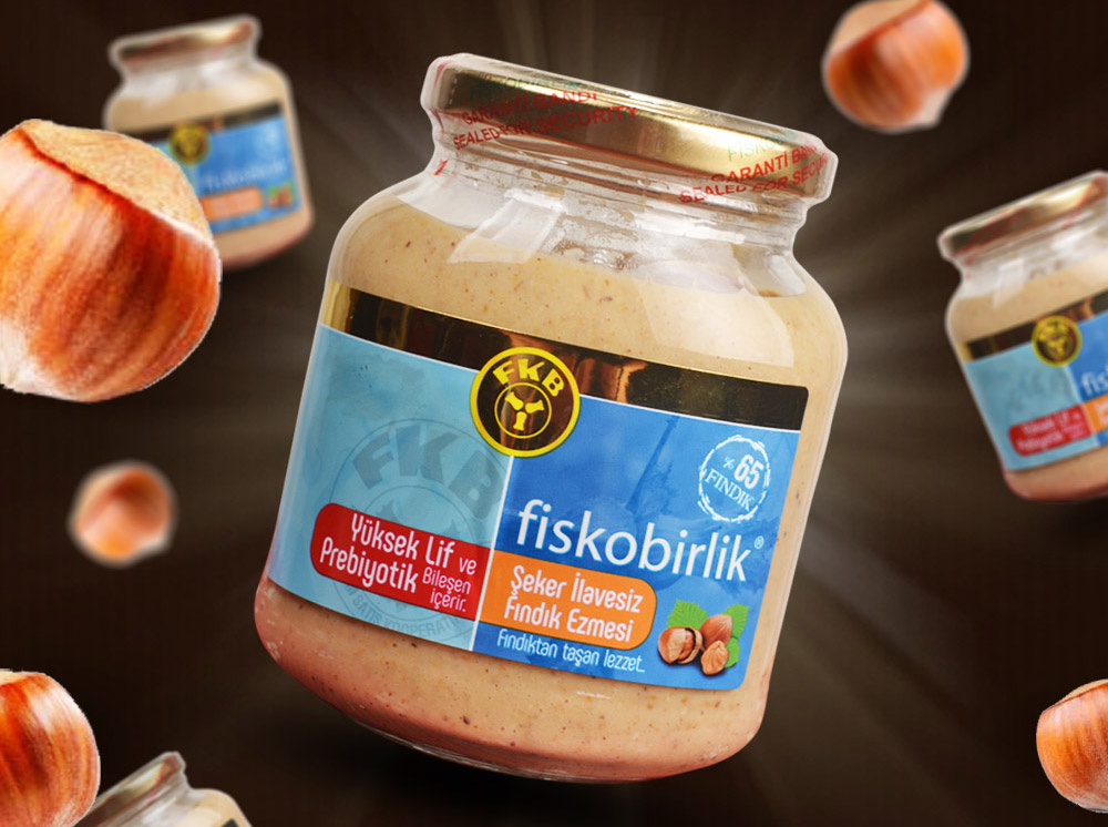 New Product Sugar Free Hazelnut Paste from Fiskobirlik